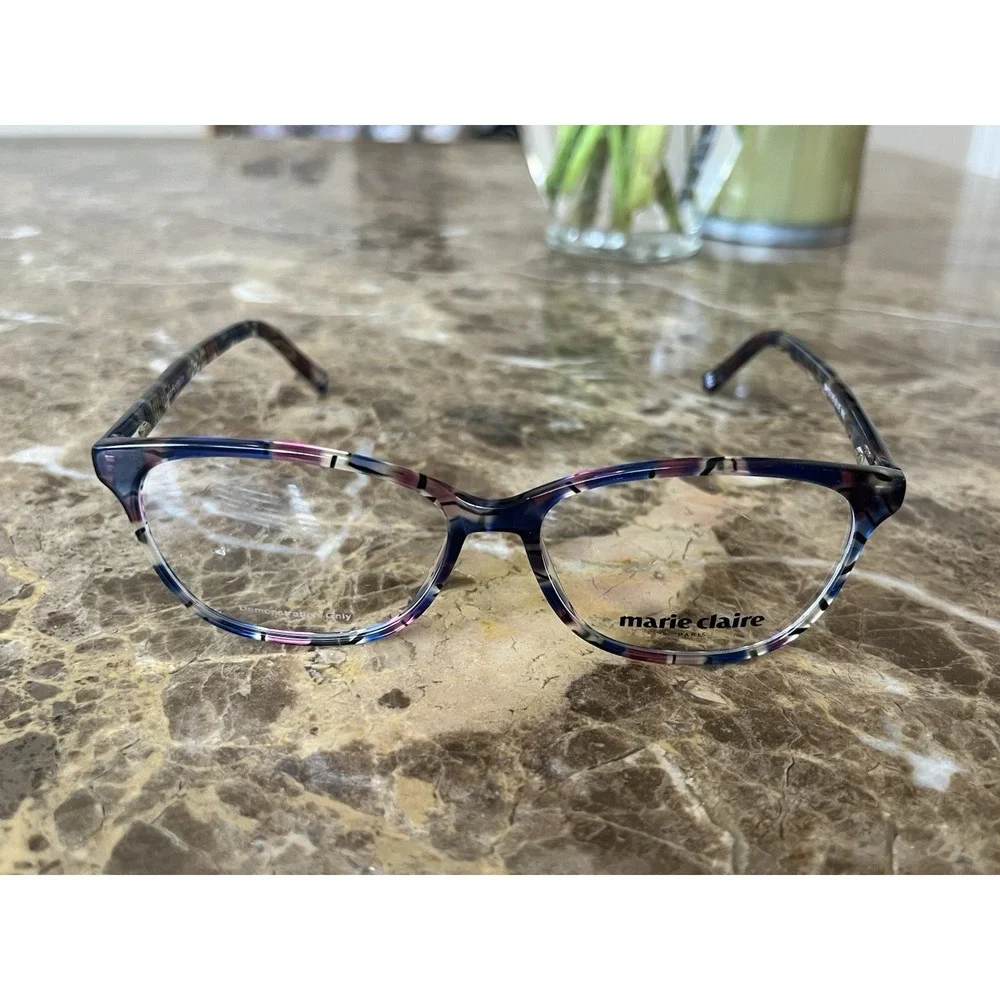 MARIE CLAIRE MC6256 WOMENS EYEGLASS Floral Tortoise FRAMES 54-15-145